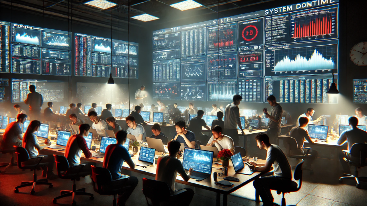 VKonSec incident response war room — analysts coordinating containment during a live supply-chain breach